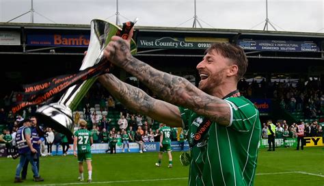 Yeovil Town Lift The National League South Trophy In Pictures