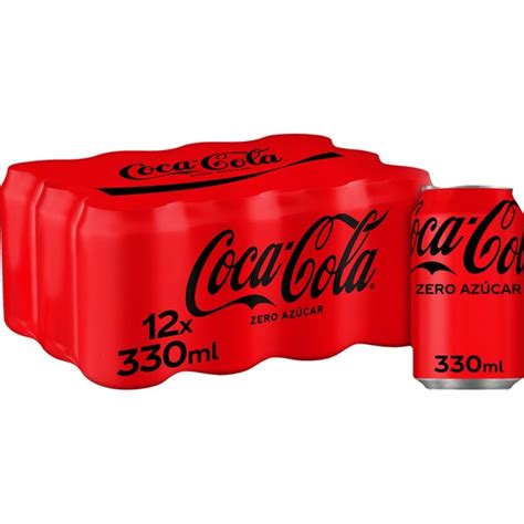 Comprar Refresco De Cola Sin Az Car Pack Latas Cl Coca Cola