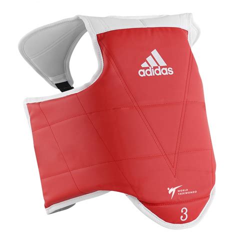 Plastron Taekwondo Adidas R Versible Pour Enfant