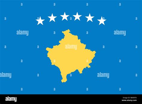 Kosovo flag hi-res stock photography and images - Alamy