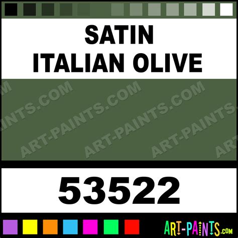 Satin Italian Olive Indoor Outdoor Spray Paints 53522 Satin Italian