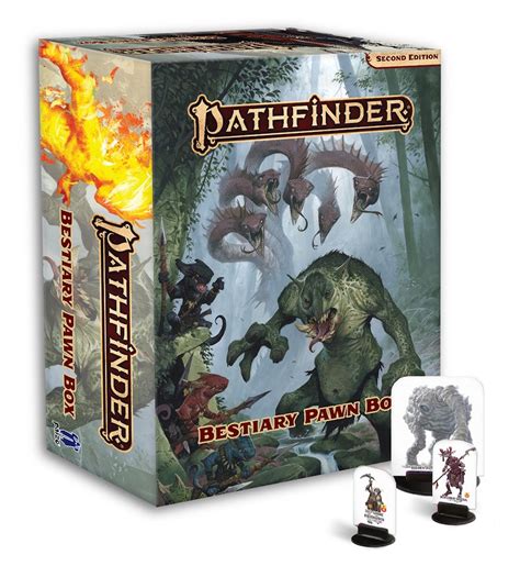 Pathfinder Second Edition Pathfinder Pawns Bestiary Pawn Collection