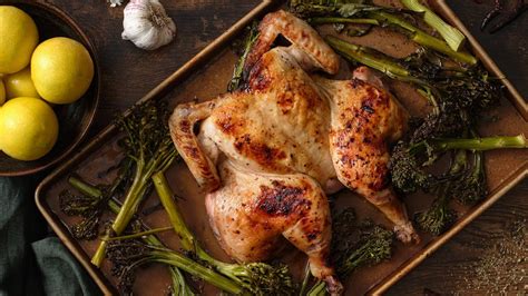 Pati Jinich Sweet Lime Roasted Chicken With Broccolini Youtube