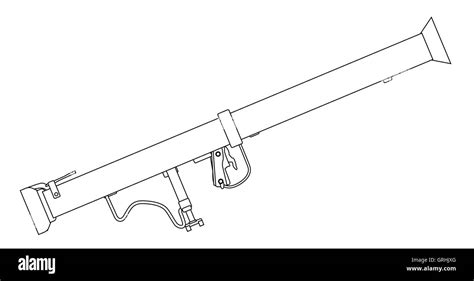 Panzerfaust Panzerabwehr Waffe Stock Vektorgrafik Alamy