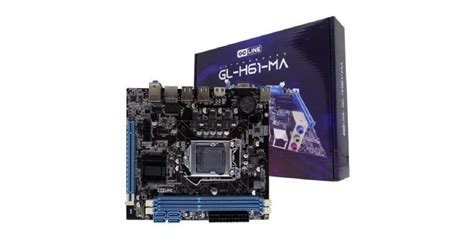 Placa Mãe Goline LGA 1155 GL H61 MA ChipByte Informática