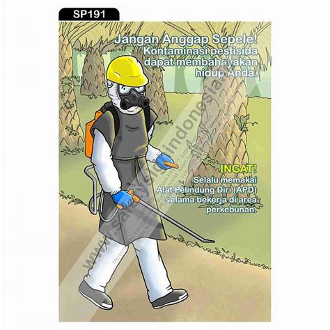 Safety Poster SP191 Safety Poster Jangan Anggap Sepele Safety Sign