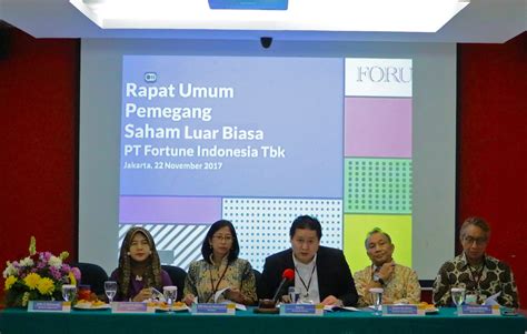 Fortuna Fortune Indonesia Tbk Changed The Composition Of Board Of