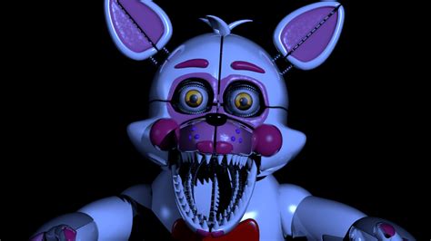 Funtime Foxy Jumpscare Render Fivenightsatfreddys