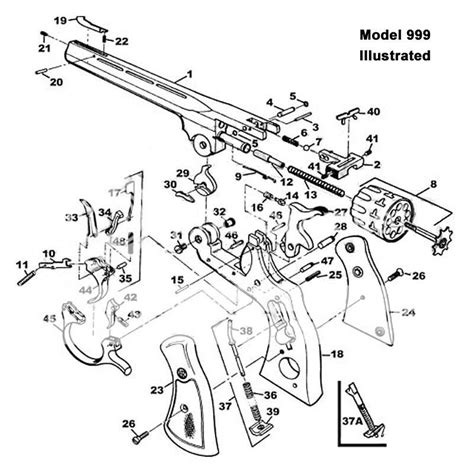 Schematic Handr Top Break Revolver Diagram