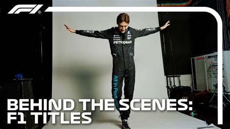 Behind The Scenes F1 Drivers Opening Titles - YouTube