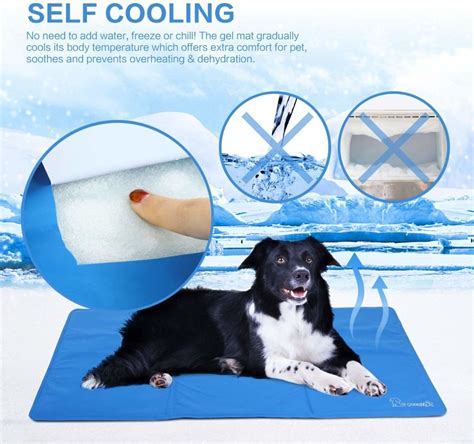 Manta Refrescante Refrigerante Perro Talla Grande 81x96cm Cuotas Sin