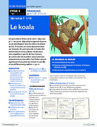 Texte Documentaire Sur Les Animaux