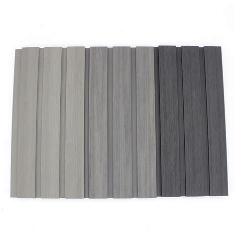 New Outdoor X Slatted Wall Panel Plastic Wood Board Material Wpc