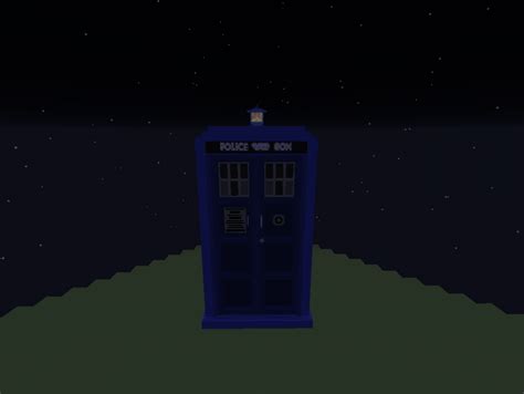 TARDIS Doctor who Minecraft Map