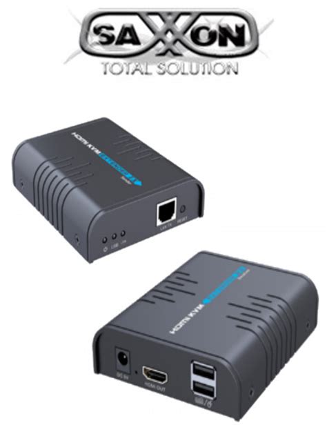 SAXXON LKV373KVM SAXXON LKV373KVM Kit Extensor HDMI KVM Para Hasta 120