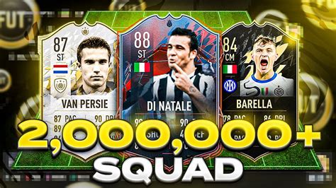 2 000 000 COIN SQUAD THE FINESSE SHOT SQUAD FIFA 22 ULTIMATE TEAM