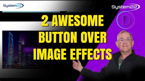 Divi Theme 2 Button Over Image Hover Effects