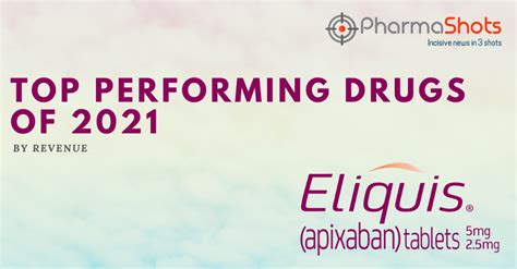 Top Performing Drug Of 2021 Eliquis July Edition