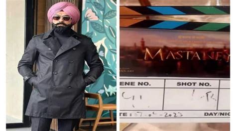 Punjabi Singer Tarsem Jassar Working On His Dream Project Mastaney Shares Post On Social Media