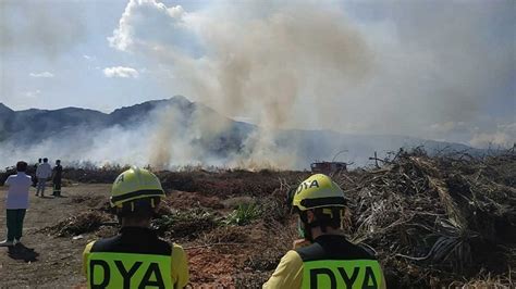 Controlado Un Incendio Forestal Próximo A La Residencia De La Loma Ftperu