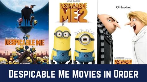 How To Watch Minions And Despicable Me Movies In Order The Reading Order