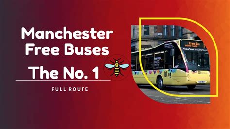 Manchester Free Buses Line 1 Full Route YouTube