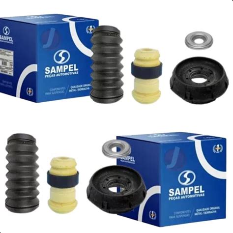 Kit Coxim Amortecedor Clio Kangoo Symbol Sampel Batente Par