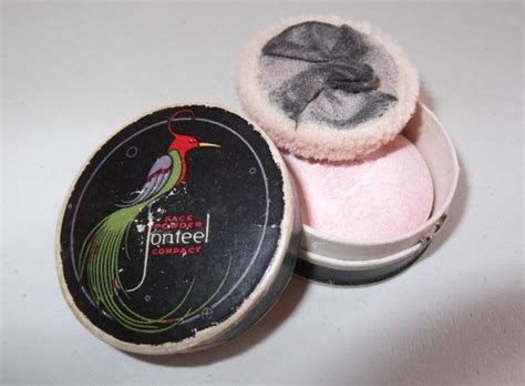 Vintage 1930s Powder Face Makeup Jonteel Compact Box Powder Etsy Uk