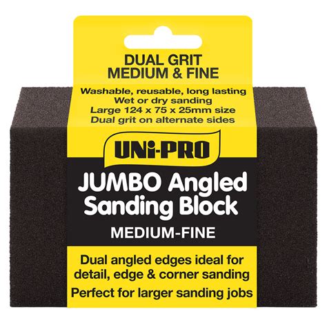 Jumbo Flexible Sanding Block Medium Fine