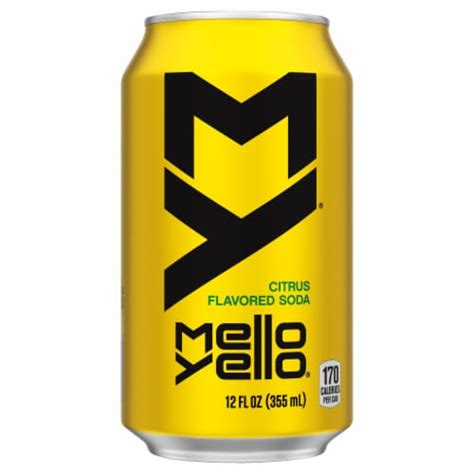 Mello Yello Citrus Flavored Soda Can 12 Fl Oz Kroger