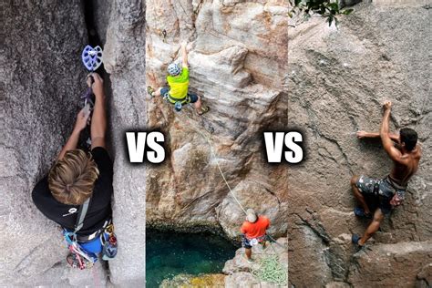 Ultimate Guide To Different Types Of Rock Climbing — Ultimate Gear Lists