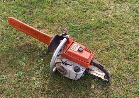 STIHL 041 AV Electronic Kettensäge Motorsäge Teileträger EUR 67 00