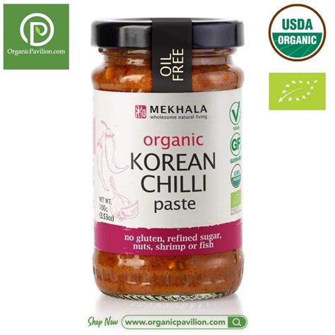 Mekhala Organic Korean Chilli Paste 100g Shopee Philippines