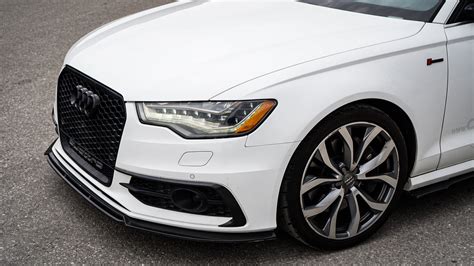 Audi S6 A6 S Line 2012 2015 C7 Carbon Fiber Front Lip Carbon Imports