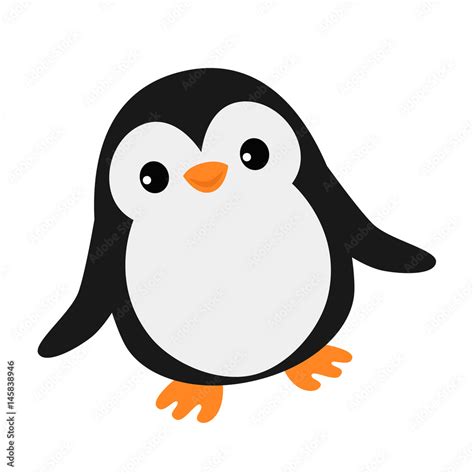 Happy Penguin Clip Art