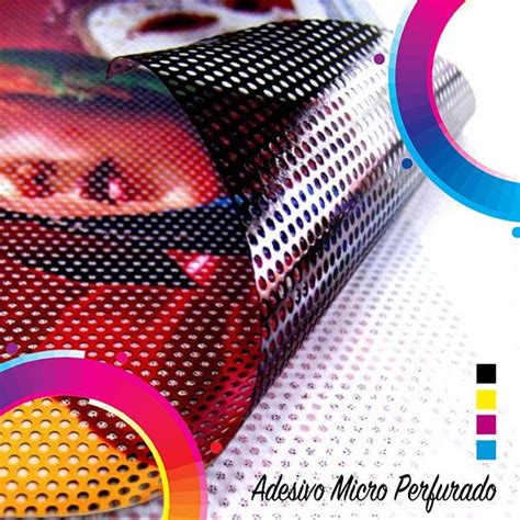 Adesivo Micro Perfurado Ultra V Print Comunica O Visual Ltda