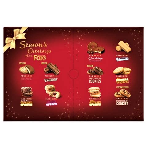 FOXS CLASSIC BISCUIT SELECTION 550G X 7 Freemans Confectionery