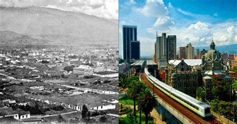 En imágenes así ha sido la transformación de Medellín en los últimos