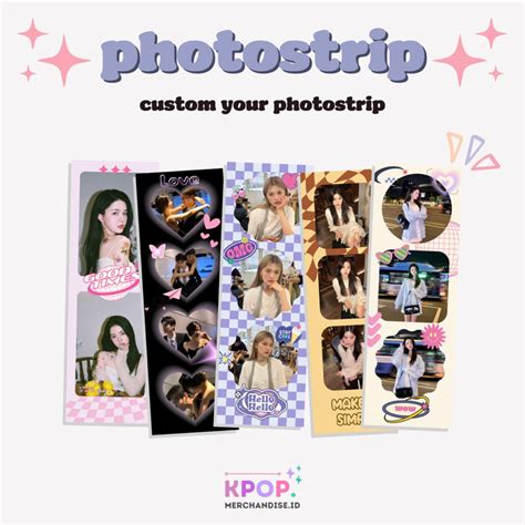 Jual Cetak Photostrip Custom Bebas Photobooth Photostrip Custom