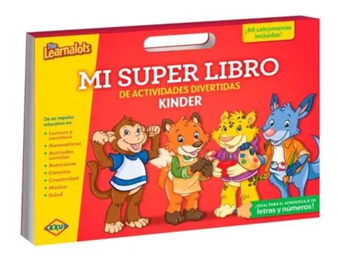 Mi Super Libro De Actividades Divertidas Kinder Mercadolibre