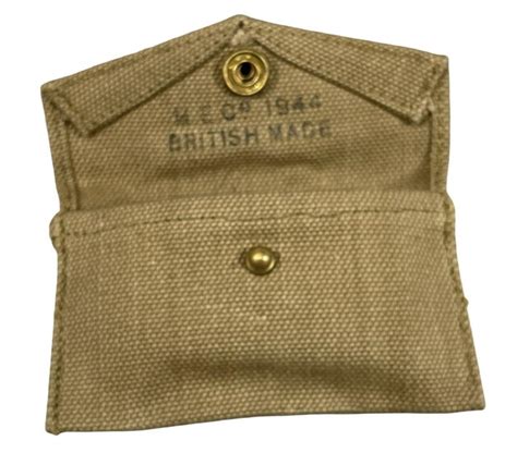 Imcs Militaria Us Ww British Made First Aid Kit Pouch With Rare