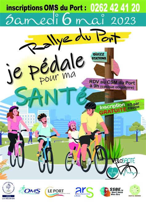 Rallye Vélo Santé Au Port Ce 6 Mai 2023 Free Dom