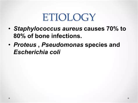 Osteomyelitis Ppt