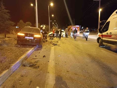 Ereğli de Trafik Kazası 1 Ölü 2 Yaralı