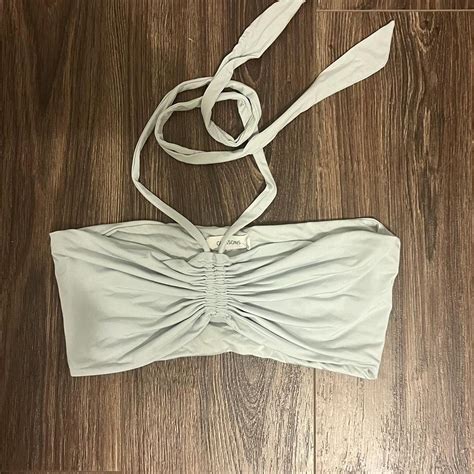 Glassons Tie Tube Top Adjustable In The Middle And Depop