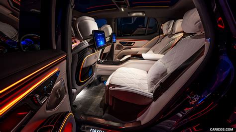 Mercedes Maybach Eqs Suv Interior Rear Seats Caricos