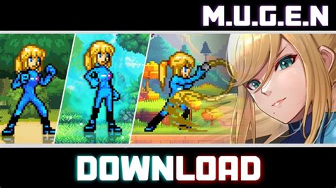 Zero Suit Samus JUS By Kimisei MUGEN JUS CHAR YouTube