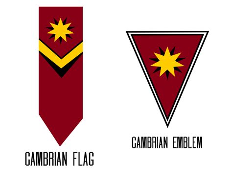 Cambrian Flag And Emblem By King Van On Deviantart