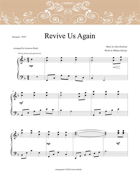 Revive Us Again (with O God, Our Help In Ages Past) (arr. Leonora Hardy) by William McCay, John ...