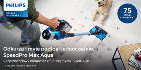 Philips Speedpro Max Aqua Fc Odkurzacz Niskie Ceny I Opinie W